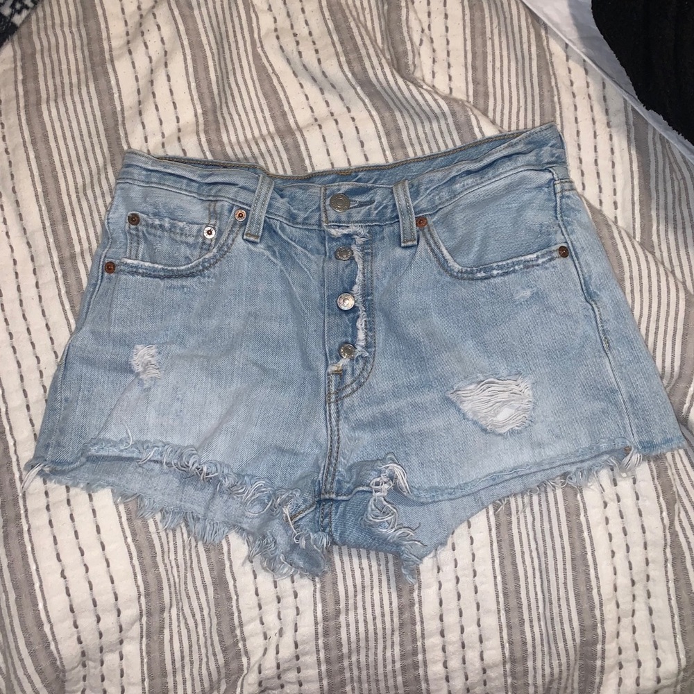 high rise shorts - size W27 (fits like a 4)